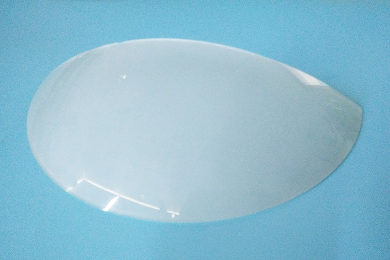 烤弯喷砂玻璃罩